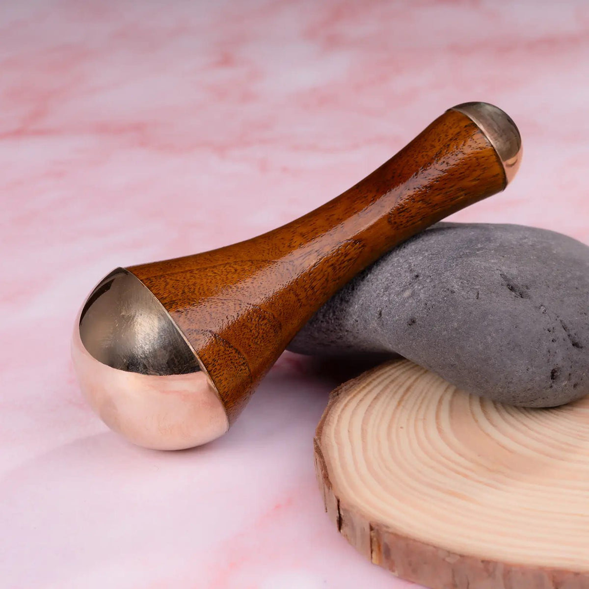 Premium Ayurvedic Kansa Massager - Natural & Chemical Free