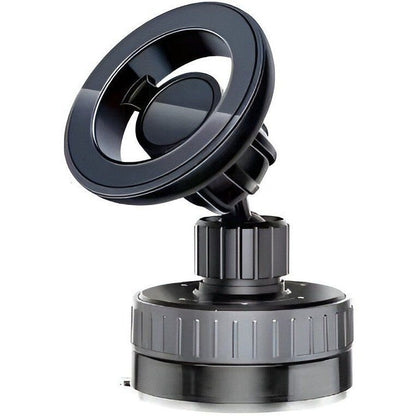 Premium 360° Magnetic Car Phone Mount – Strong Suction Cup, Adjustable & Foldable Dashboard Holder