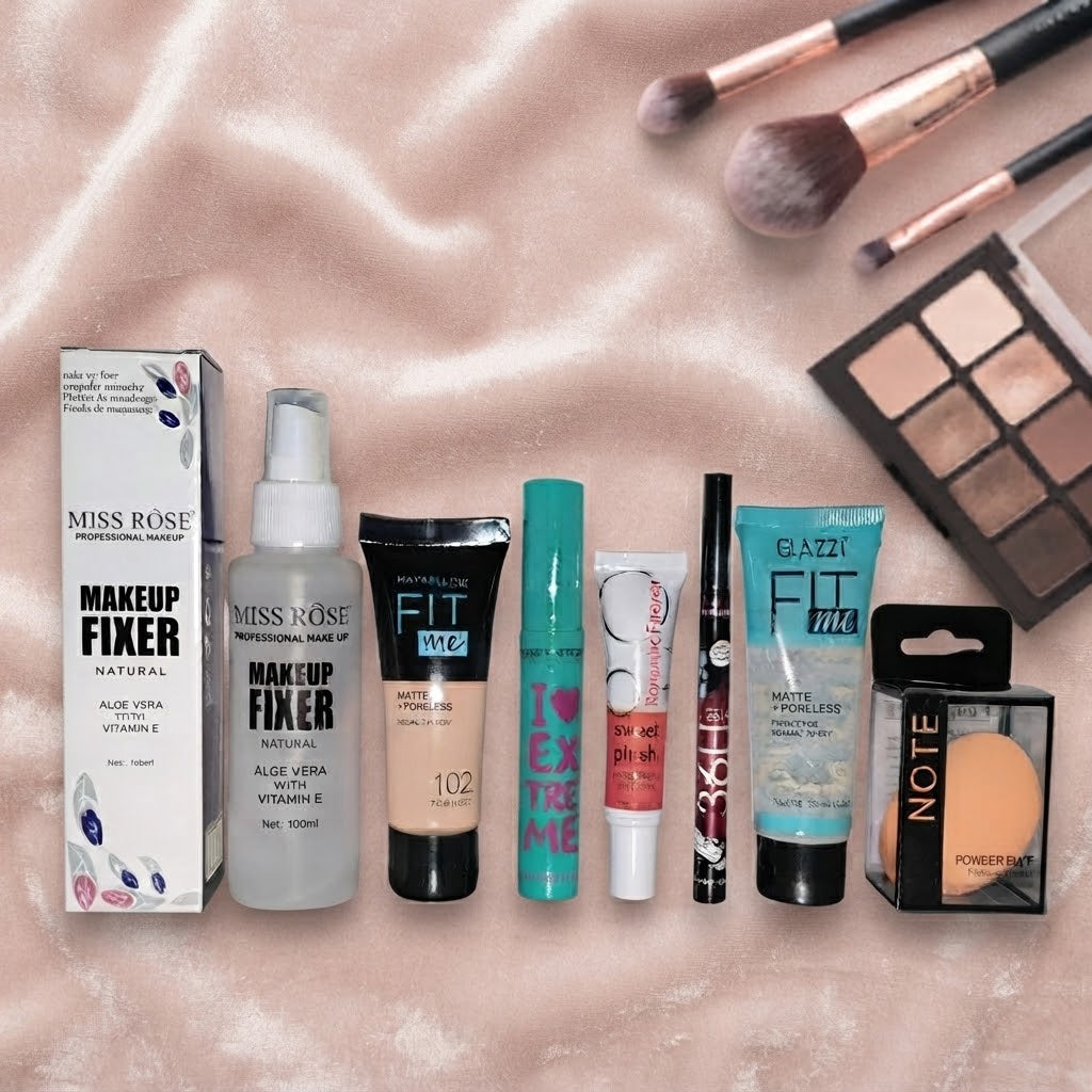 7-in-1 Student Makeup Deal – All-in-One Beginner Cosmetic & Beauty Gift Set