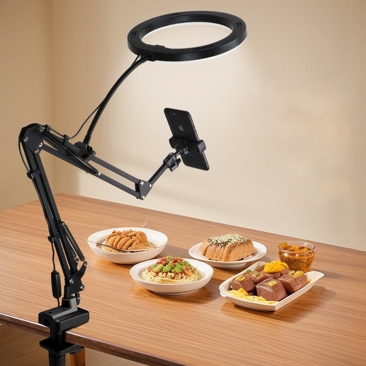 Flexible Gooseneck Phone Holder – 360° Adjustable | Random Color