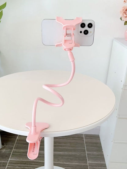 Flexible Gooseneck Phone Holder – 360° Adjustable | Random Color